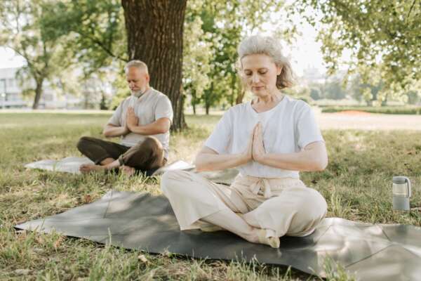 Outdoor Grounding Session